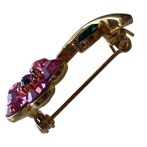 Swarovski Flower Brooch - Picture 4 of 8